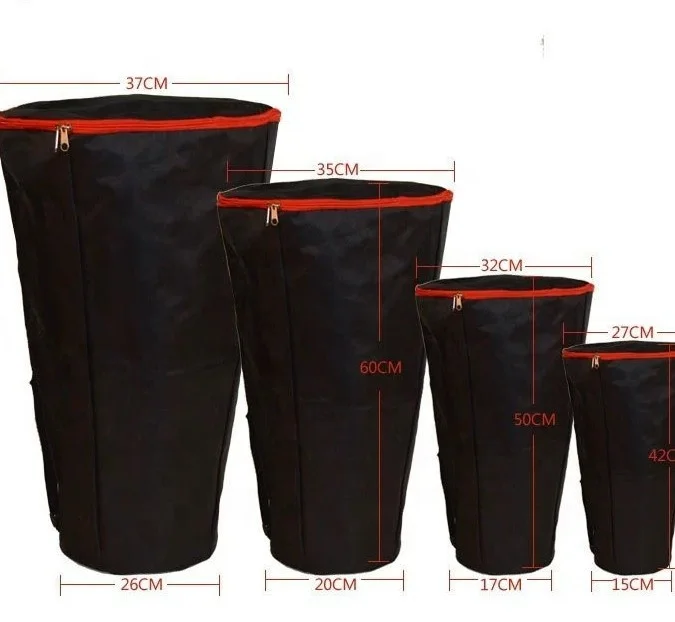 Custom Drum Carry Case Bag Soft Gig Bag Backpack Musical Instrument Accessory Waterproof Black Shoulder Backpack