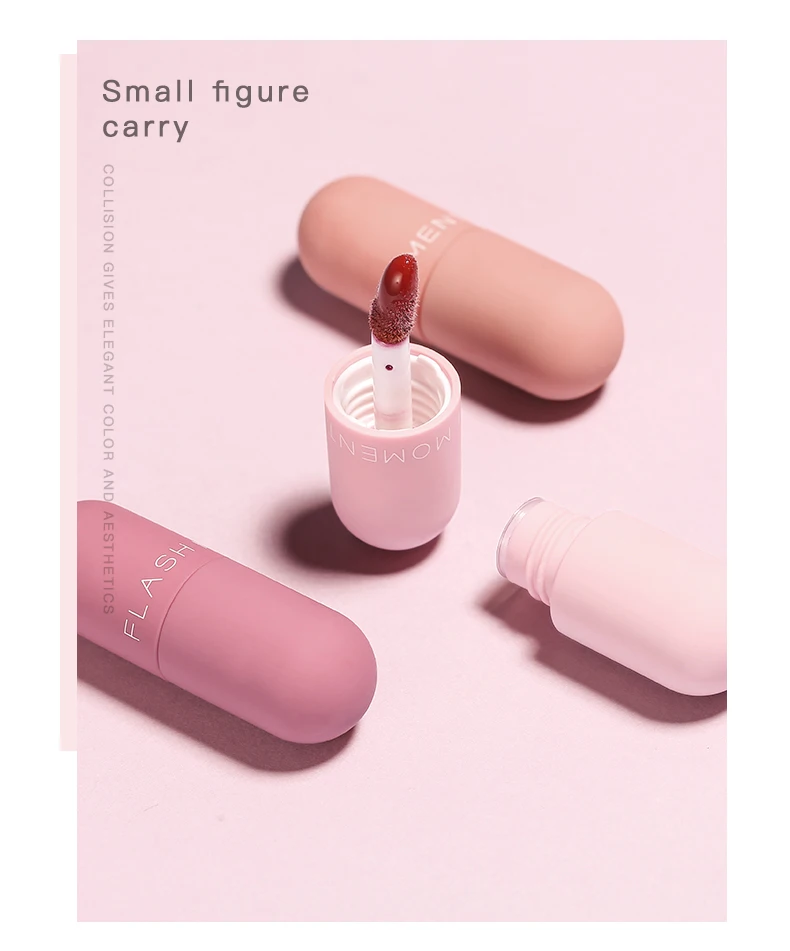 
Новый стиль 18 видов цветов мини форма капсулы стойкая губная помада для макияжа Косметика Естественная губная помада 