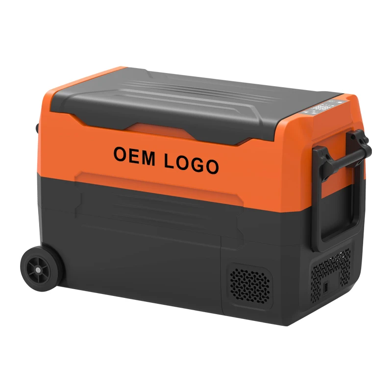 Portable 12v 40L Cooler Box Recycling Mini Car Fridge 12 Volt Compressor Fridge Mini Frigo for Camping Outdoor Caravan Rv