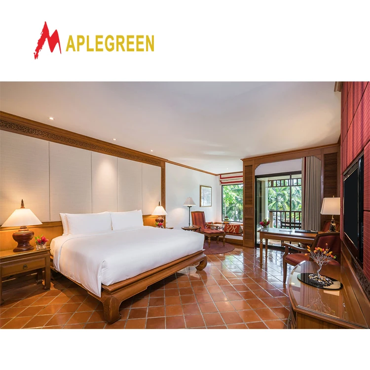 Wholesale hotel bedroom sets apartment standard queen size bed 7 star hotel bedroom furniture set