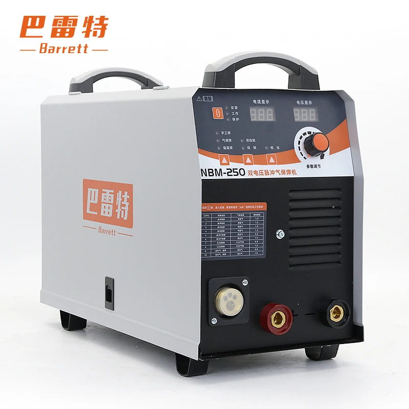 Barrett NBM250 350 500 двойной импульсный газовый сварочный алюминиевый аппарат промышленный низкопробный с двумя защитными машинками