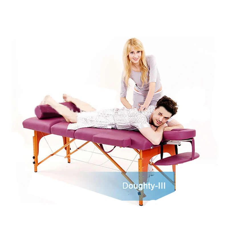 
Acrofine Wooden Portable Massage Table with Deluxe PU leather 