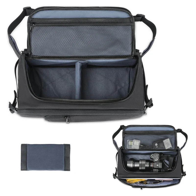 OEM Waterproof DSLR Camera Case Fashion Shoulder Bag with Video Camera Pouch Outdoor Photography Bag