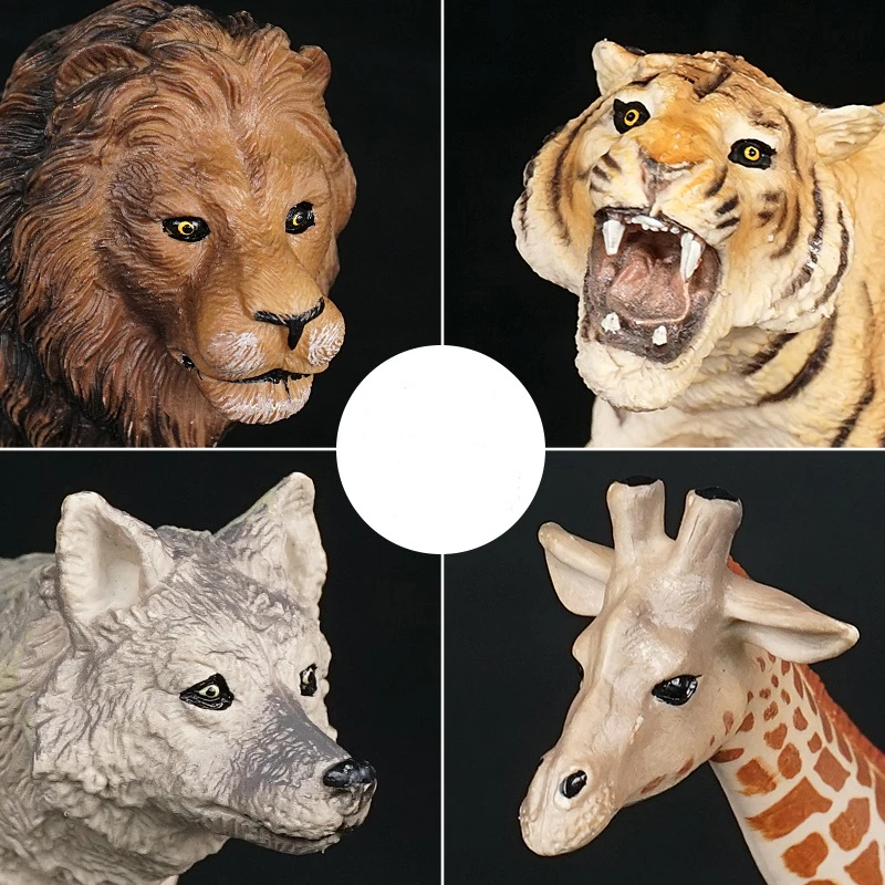 Discount Pvc Simulation Plastic Model Animal Toy Set Animal Model Toys Wild Animal Toys Set