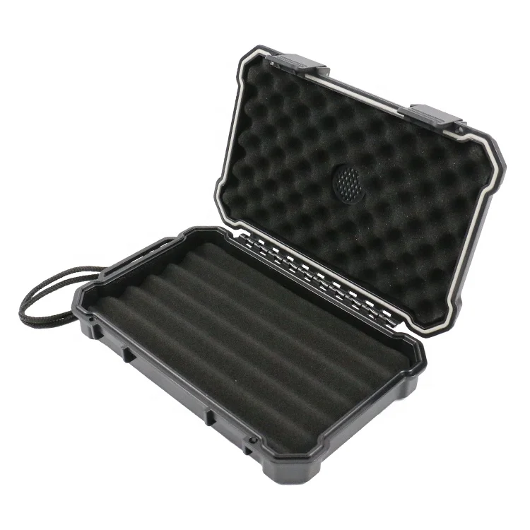 IP68 Small Plastic Case ABS Waterproof Box Cigar Storage Box