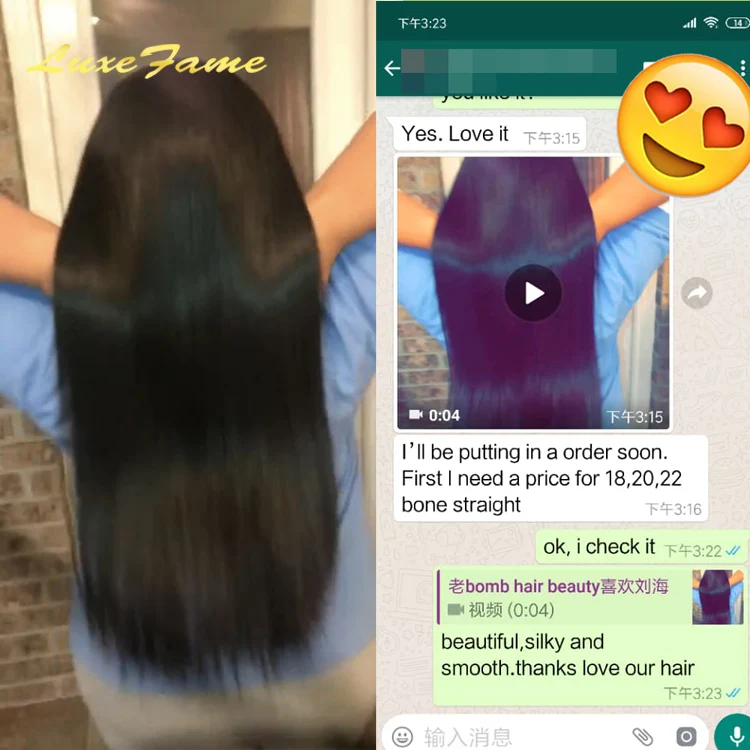 Unprocessed Wholesale Bonestraight Raw Vietnamese Hair Vendors,Super Double Drawn Vietnamese Hair,Seamless Raw Vietnamese Hair