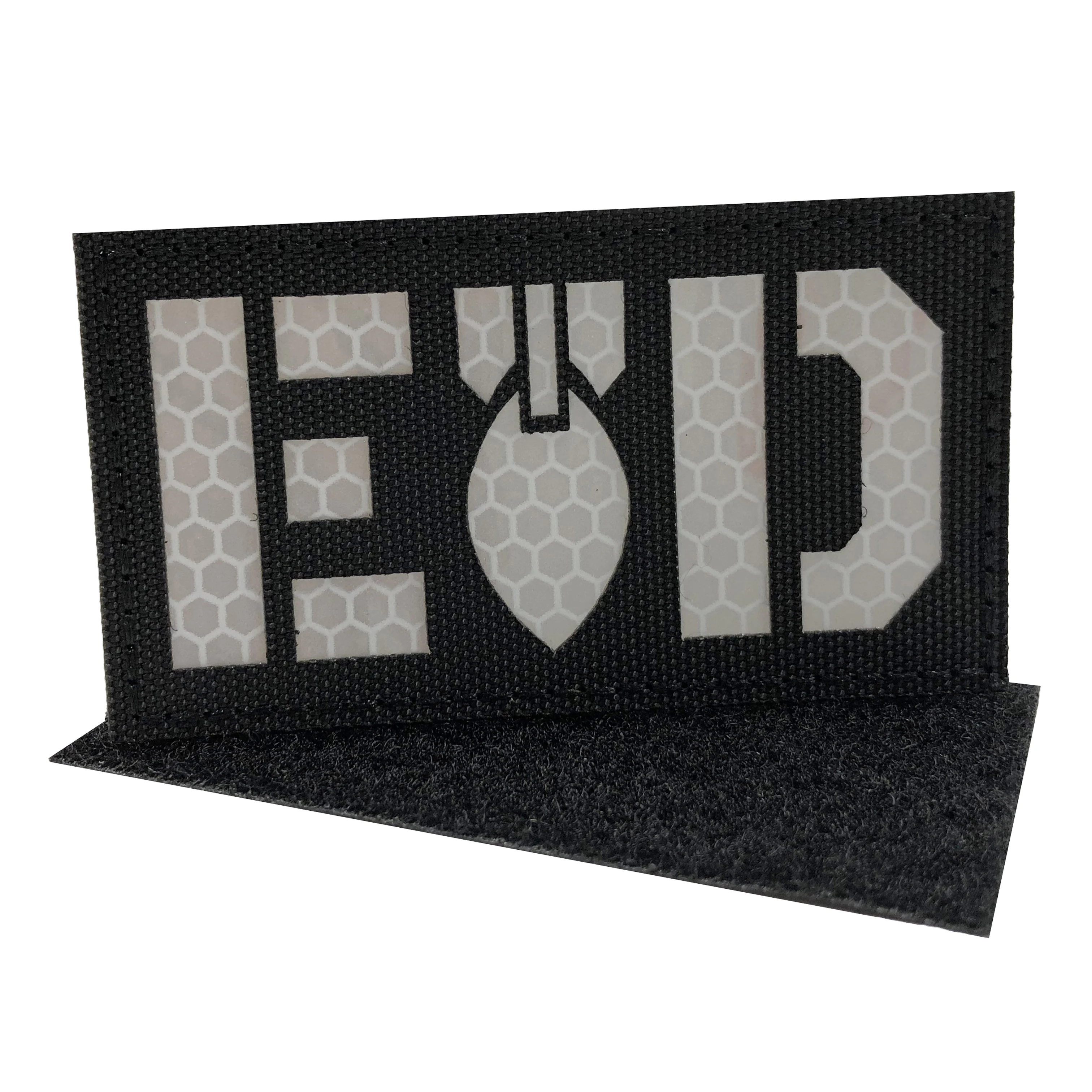 Hot Sale Laser Cutting Custom Patch Laser Cut Medic Black and White Infrared Reflective Patches