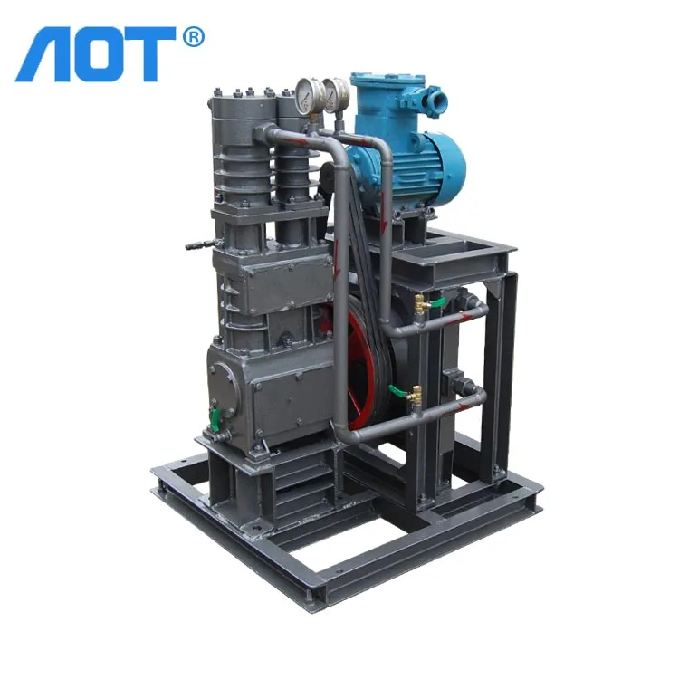 Sales Mini Biogas Plants Piston Air Compressor Silent Compressor for Biogas Station Sewage Treatment Plants