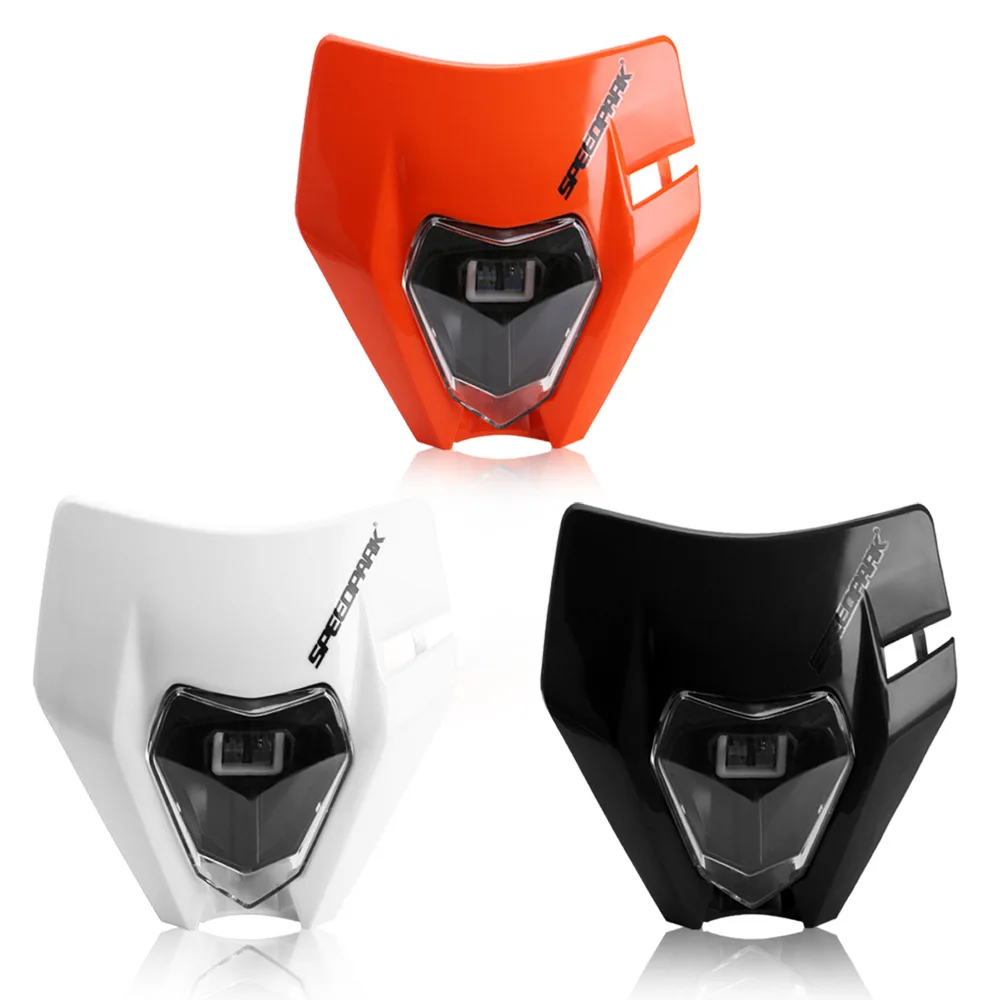 Модифицированные детали холодного белого света для мотоцикла, новые светодиодные Универсальные фары, фары, лампа для KTM