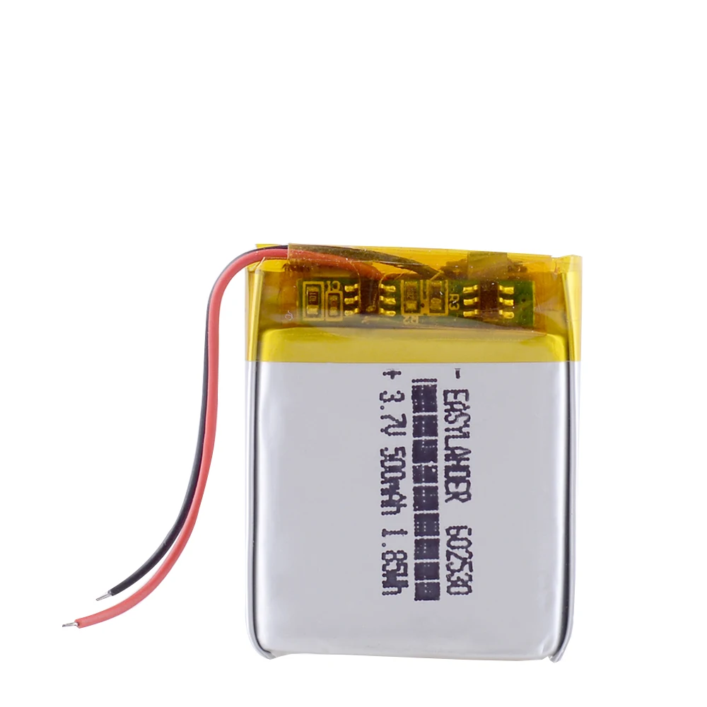 
li-ion polymer battery 602530 3.7V 500mah 