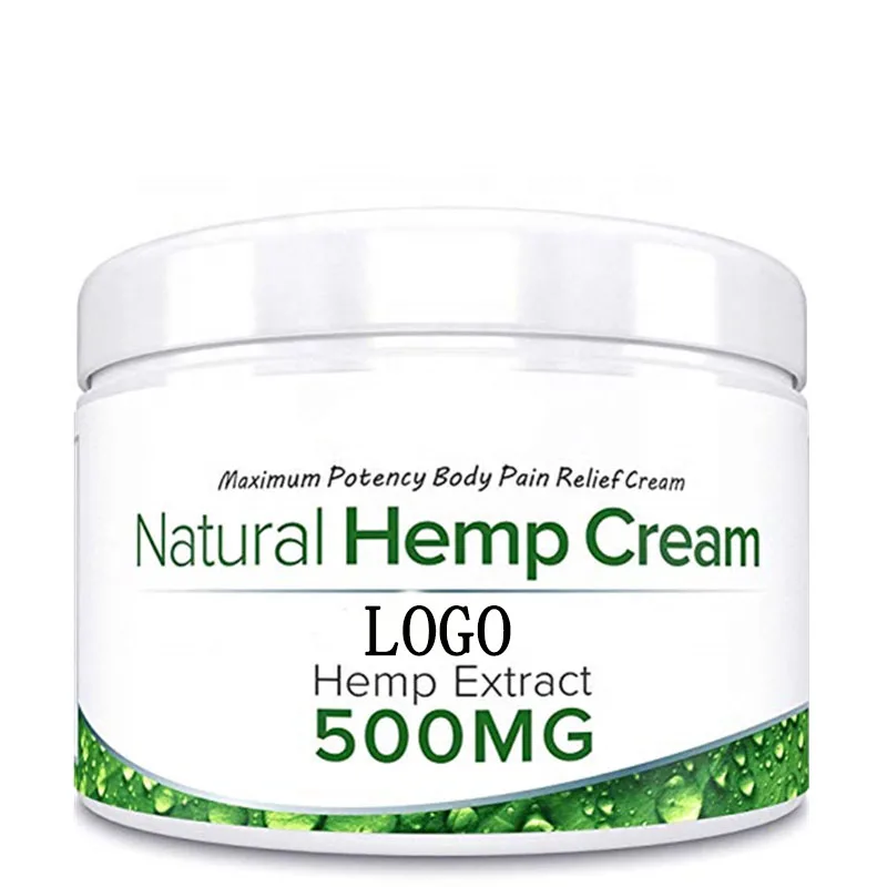 
2019 OEM ODM Whitening Cream Natural Organic Moisturizer Hemp CBD Oil Face Cream 