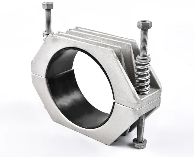 High voltage aluminum alloy coaxial wire clamp