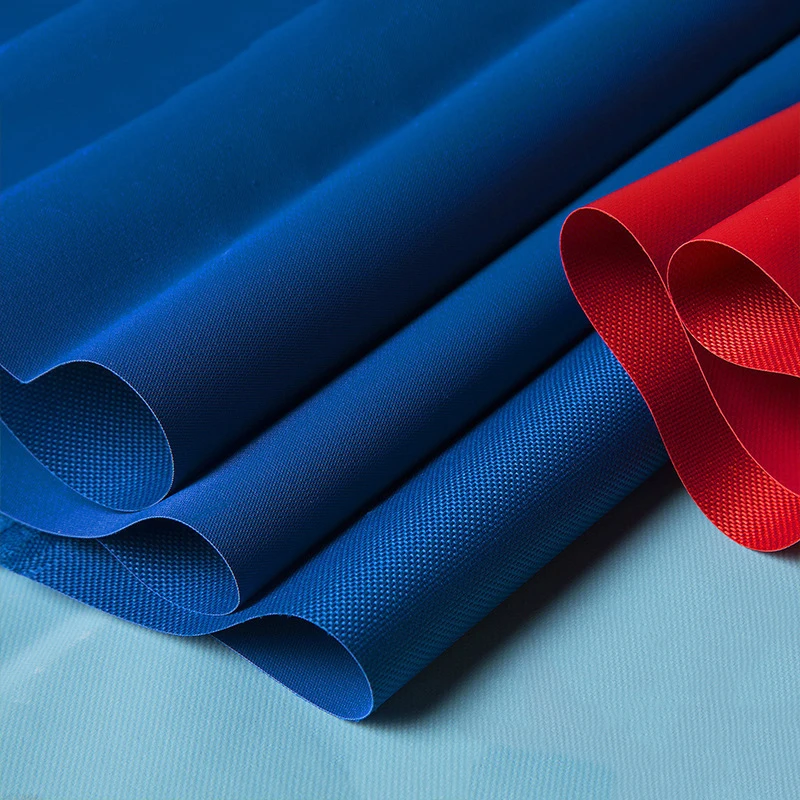 600D*600D Custom PVC PU Coated Color 15*13 Density Waterproof Polyester Backpack luggage Oxford Fabric