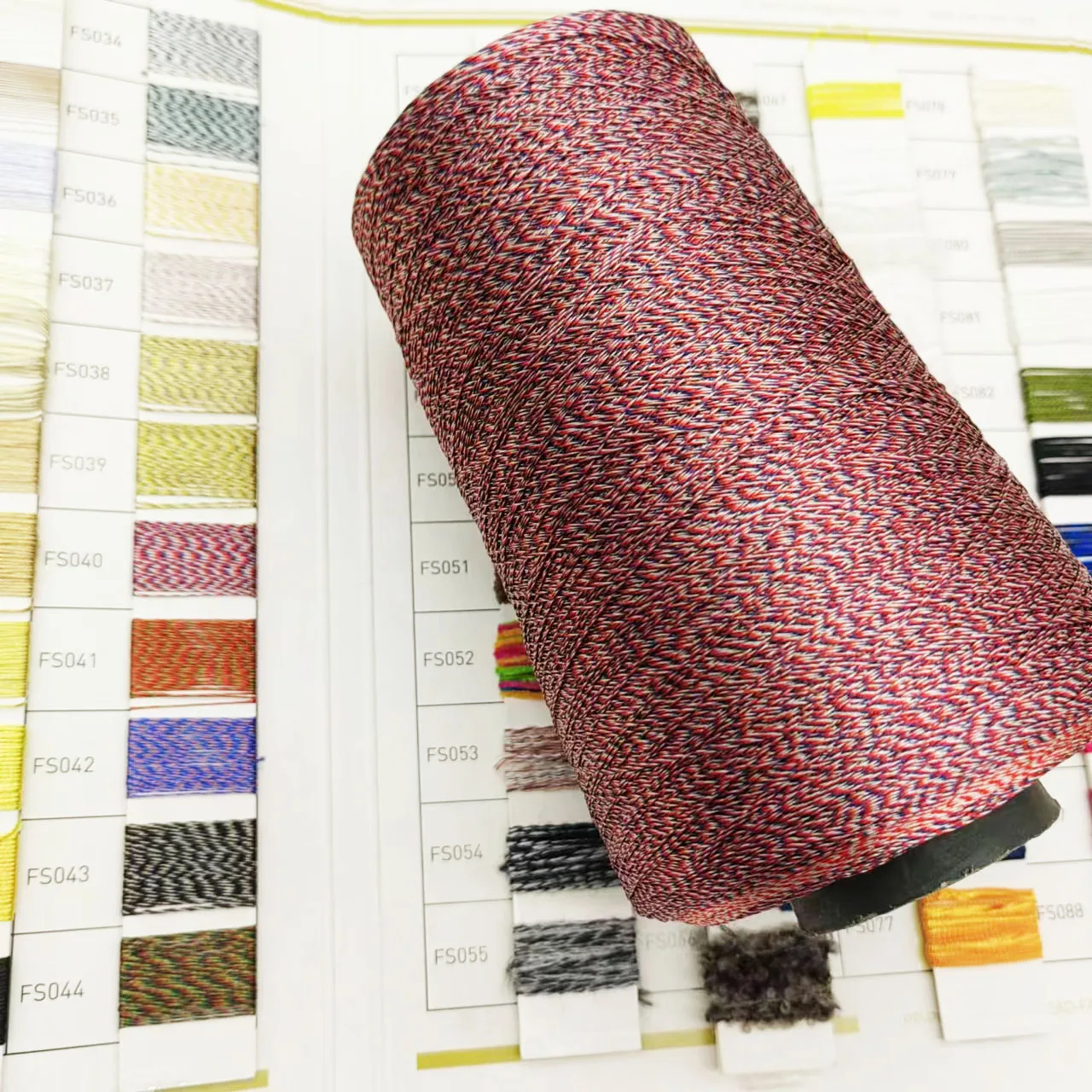 Embroidery polyester Material High Strength Polyester Sewing Thread Filament Yarn Twisted Trilobal bright thread