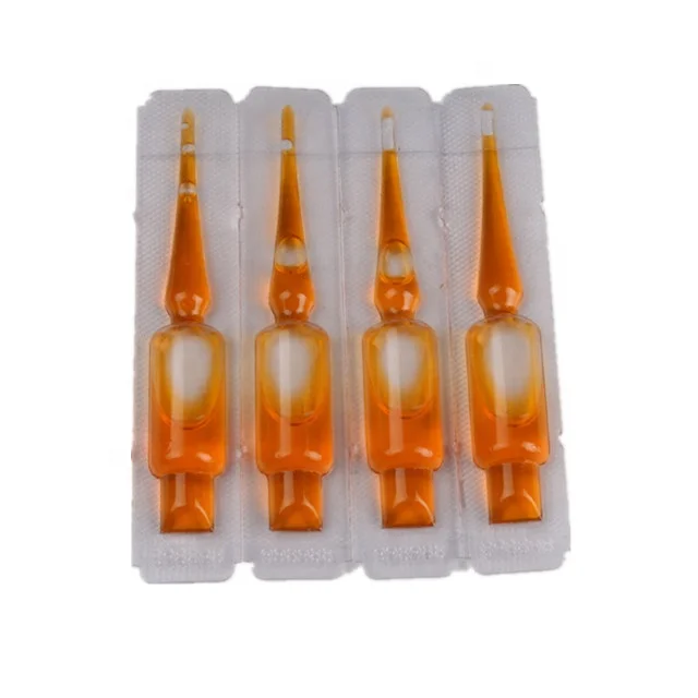 White Amber Orange Transparent Color 0.25mm-0.55mm PVC/PE Film for Oral Liquid
