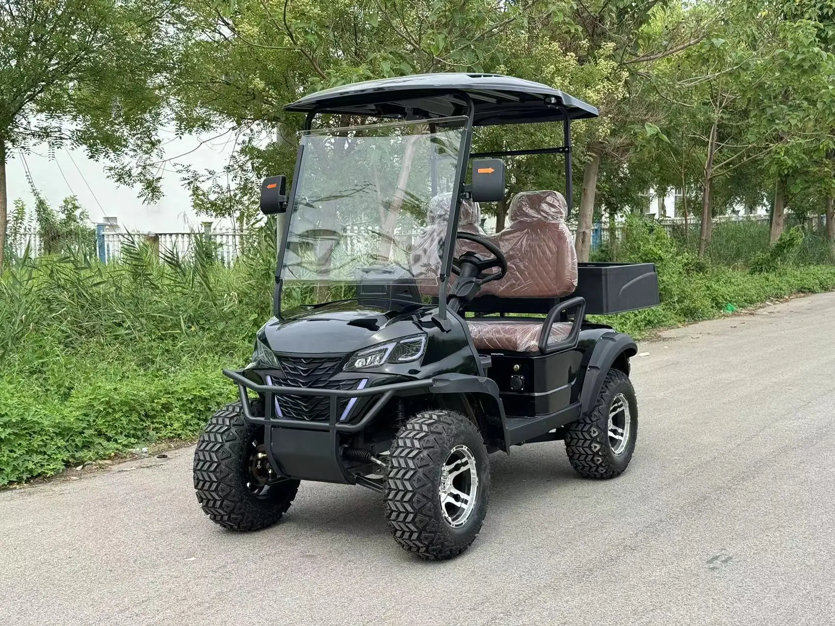 HIGHTOP High Quality 6 Passenger 4x4 seater Tourist Car Electric Golf Cart for sale