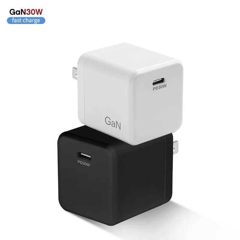 Оригинальное качество Ган Tech мини-30w USB-C мощность адаптер быстрой заря