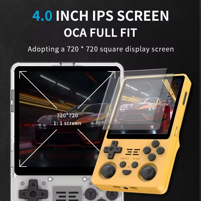 Newest 4.0 Inch Hd Lcd Screen Rgb20SX Open Source System 64bit Portable Game Console Retro Classic Video Game Console