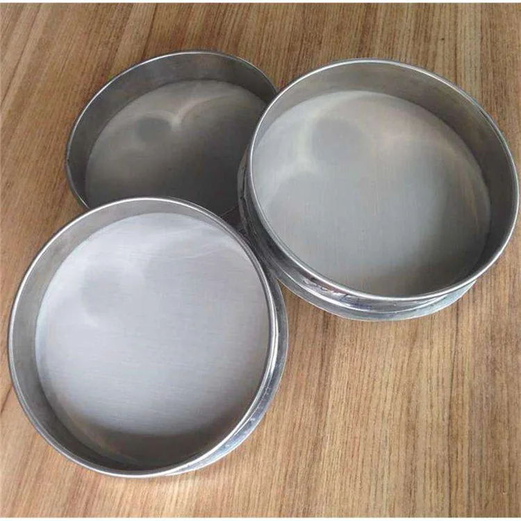 3 5 8 10 20 30 40 50 100 500 1000 micron Stainless Steel Wire Mesh Laboratory Test Sieves