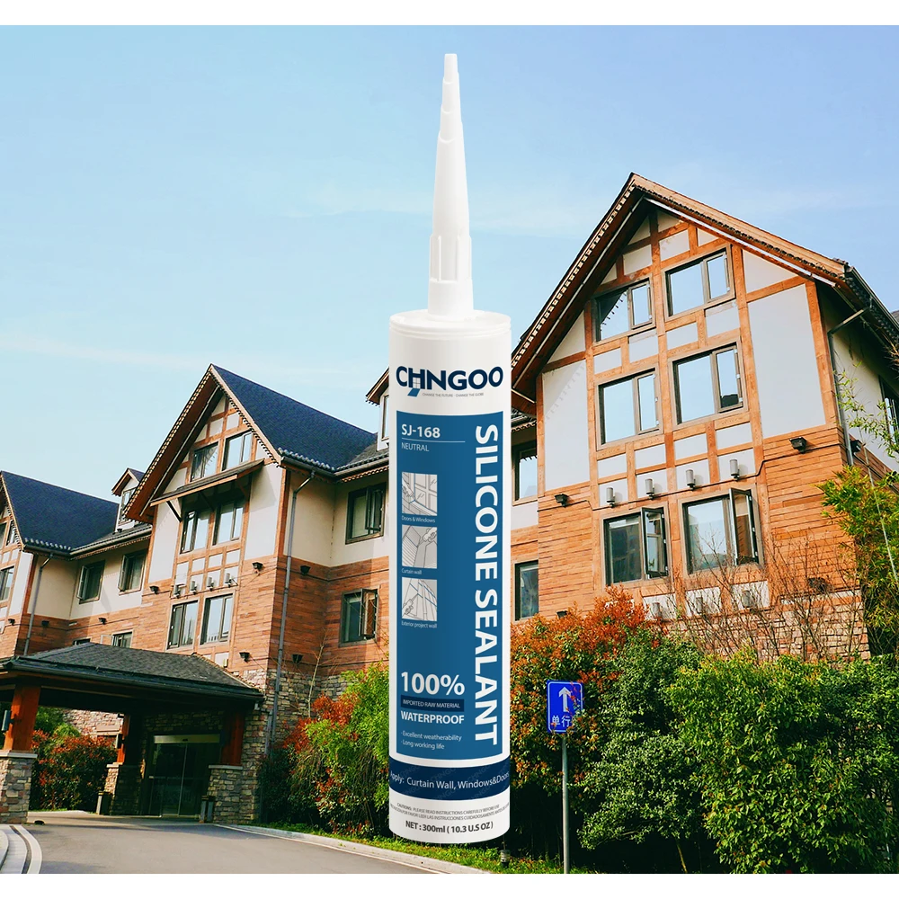 CHNGOO Grease Fish Tank Rubber Tubes Glass Metal Plastic GEL Mirrors Panel Encapsulant Glue GP Silicone Sealant for Solar Cells