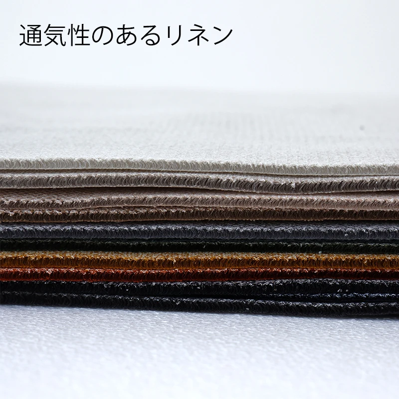 2025 New European Style Warp Knitting Breathable 3D Spacer Mesh Flax Furniture Fabric Jute Sofa Materials Fabric Roll In China