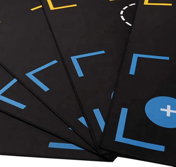 120*86*0.2 cm Basketball footstep training pad positioning and stepping point noise reduction