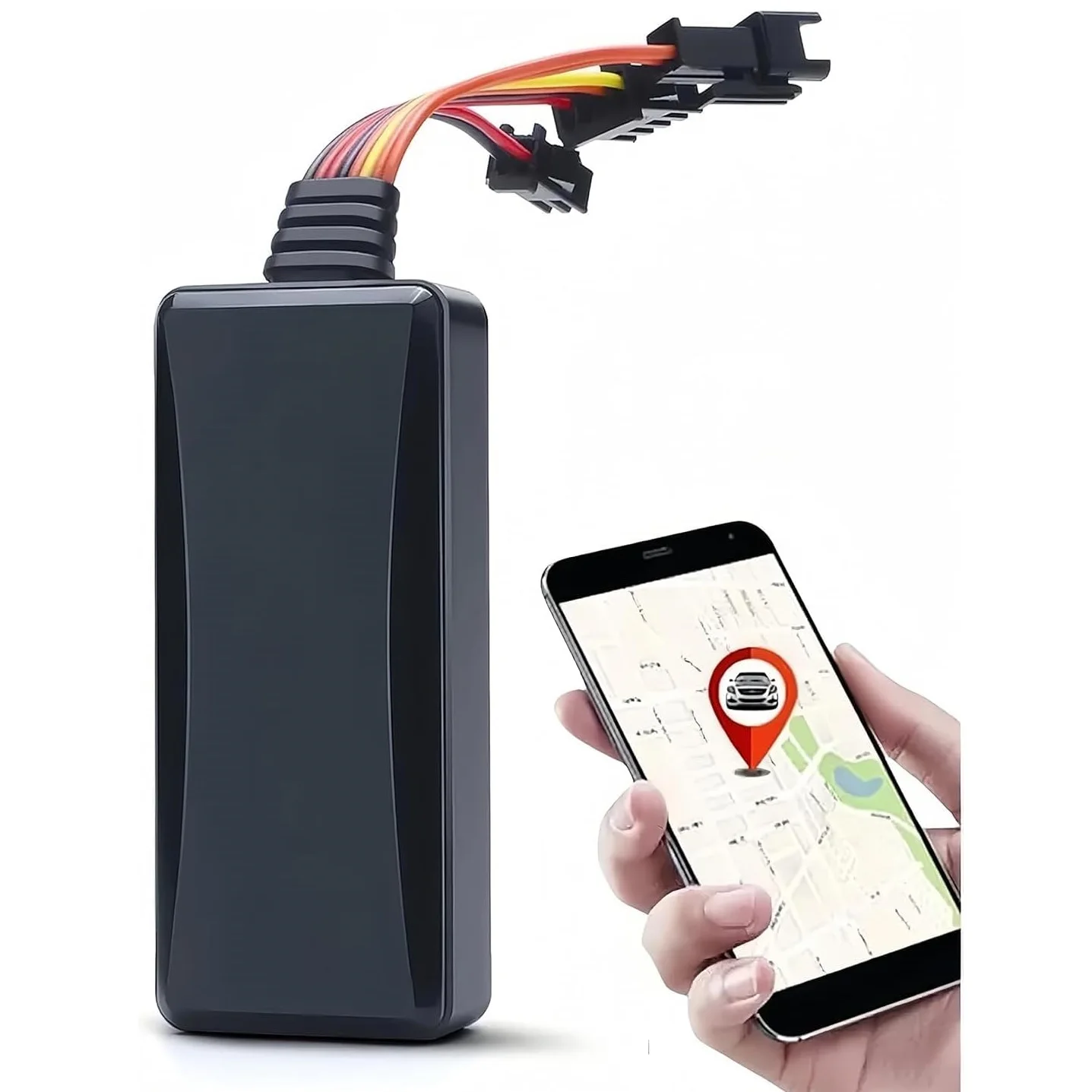 GT06 GPS Tracker for Vehicles Hidden Real-time Anti-Theft Car GPS Tracker with Remote Oil/Power Cut Off, ACC SOS Alarm