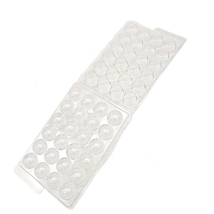 Прозрачный шоколадный трюфель для домашних животных в блистерной упаковке