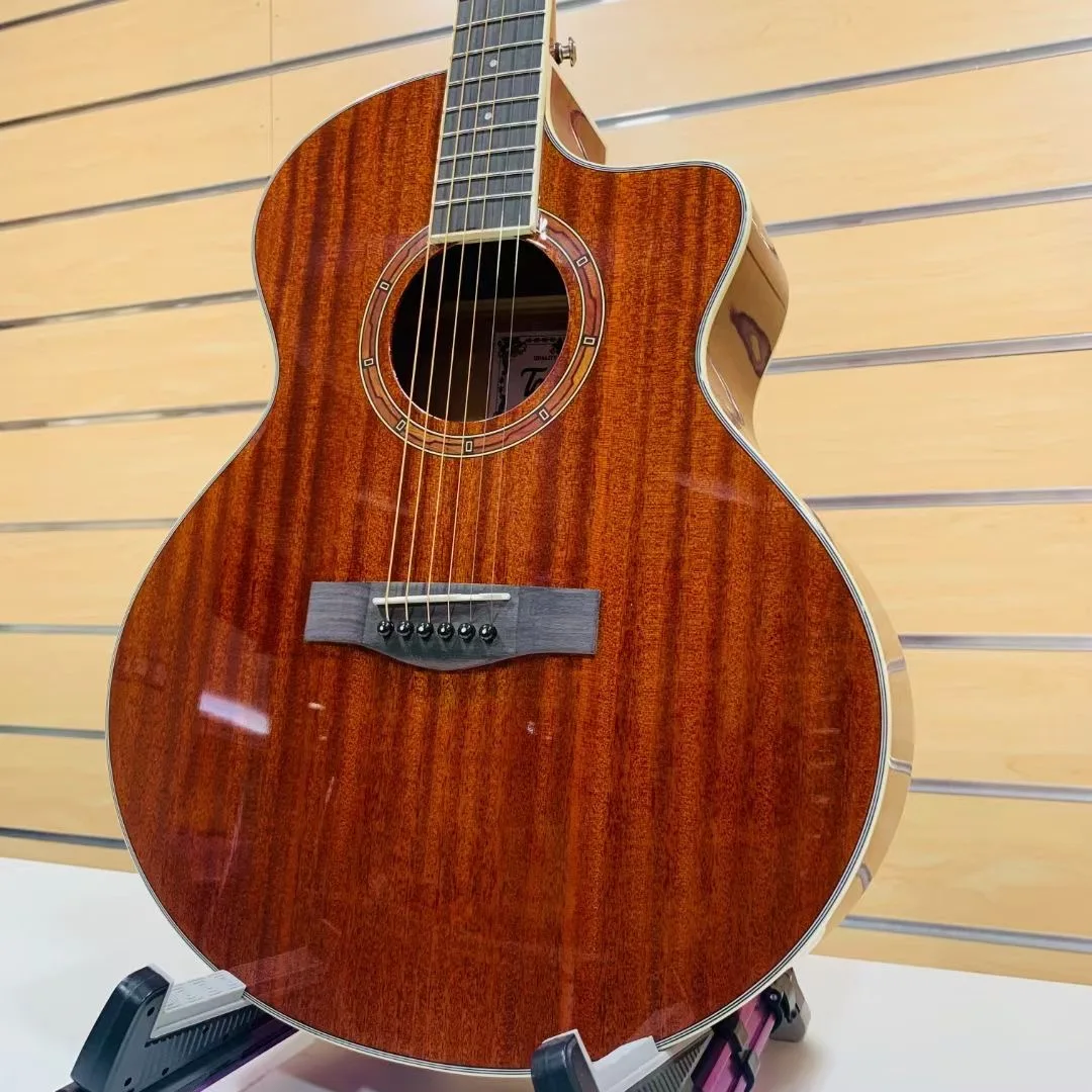 Factory Professional 40 Inch High Quality Electric Acoustic Guitar