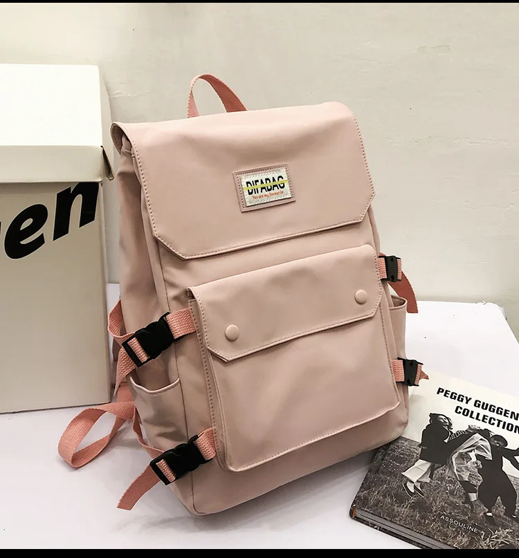 Schoolbag Fashion Trend Wild Ins Korean Version Student Backpack Unisex Large Capacity Breathable Backpack Wholesale