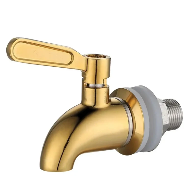 Custom Drink Dispenser Handle 304 Stainless Steel Portable Beer Tap Faucet
