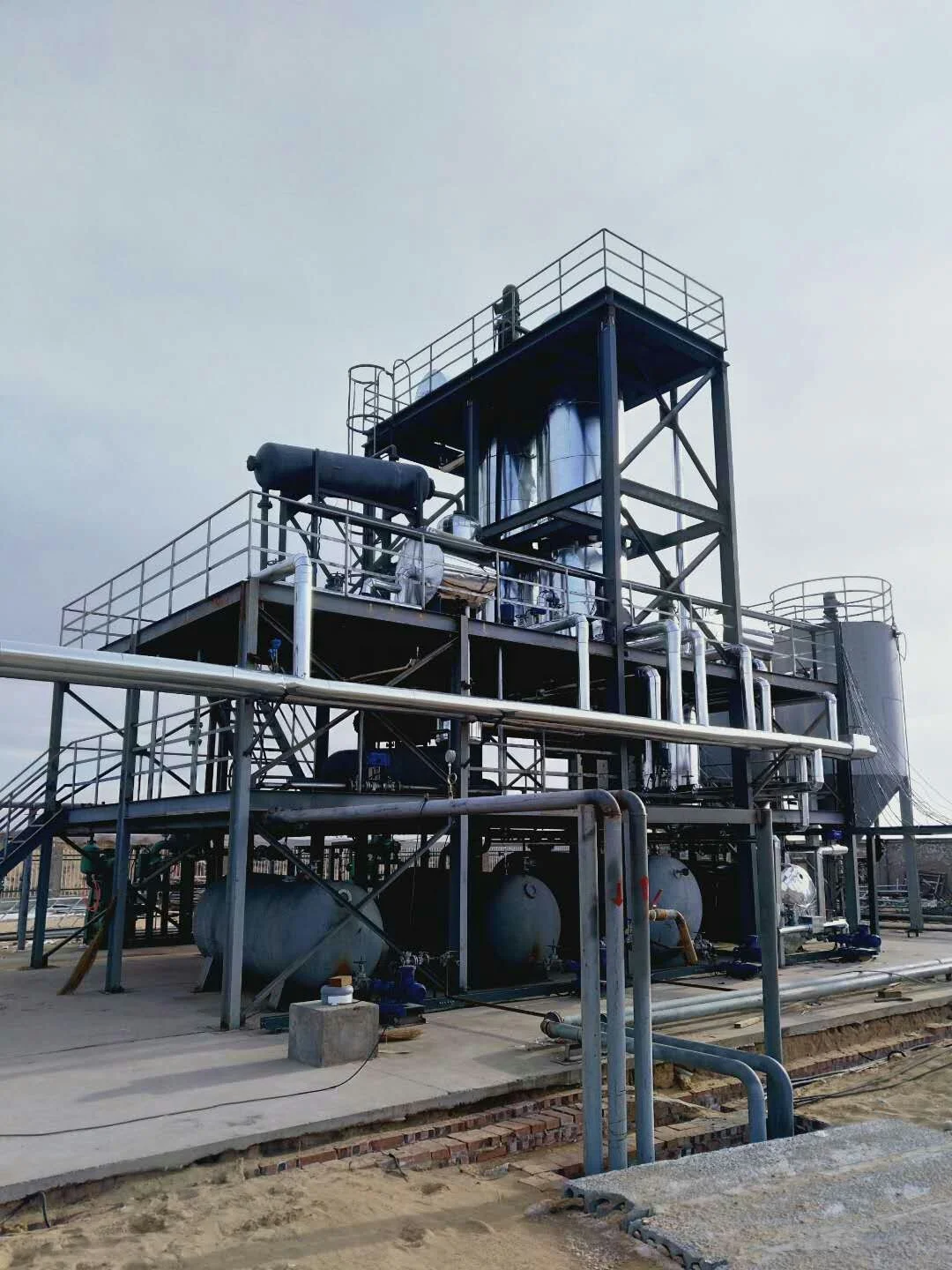 set up the production line waste engine oil regeneration system Cryogenic distillation
