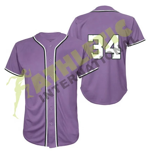 Baseball and Softball Wear Jersey Shirts Sportswear High Quality OEM Custom Design Short Sleeve Breathable Quick Dry Jersey 2024
