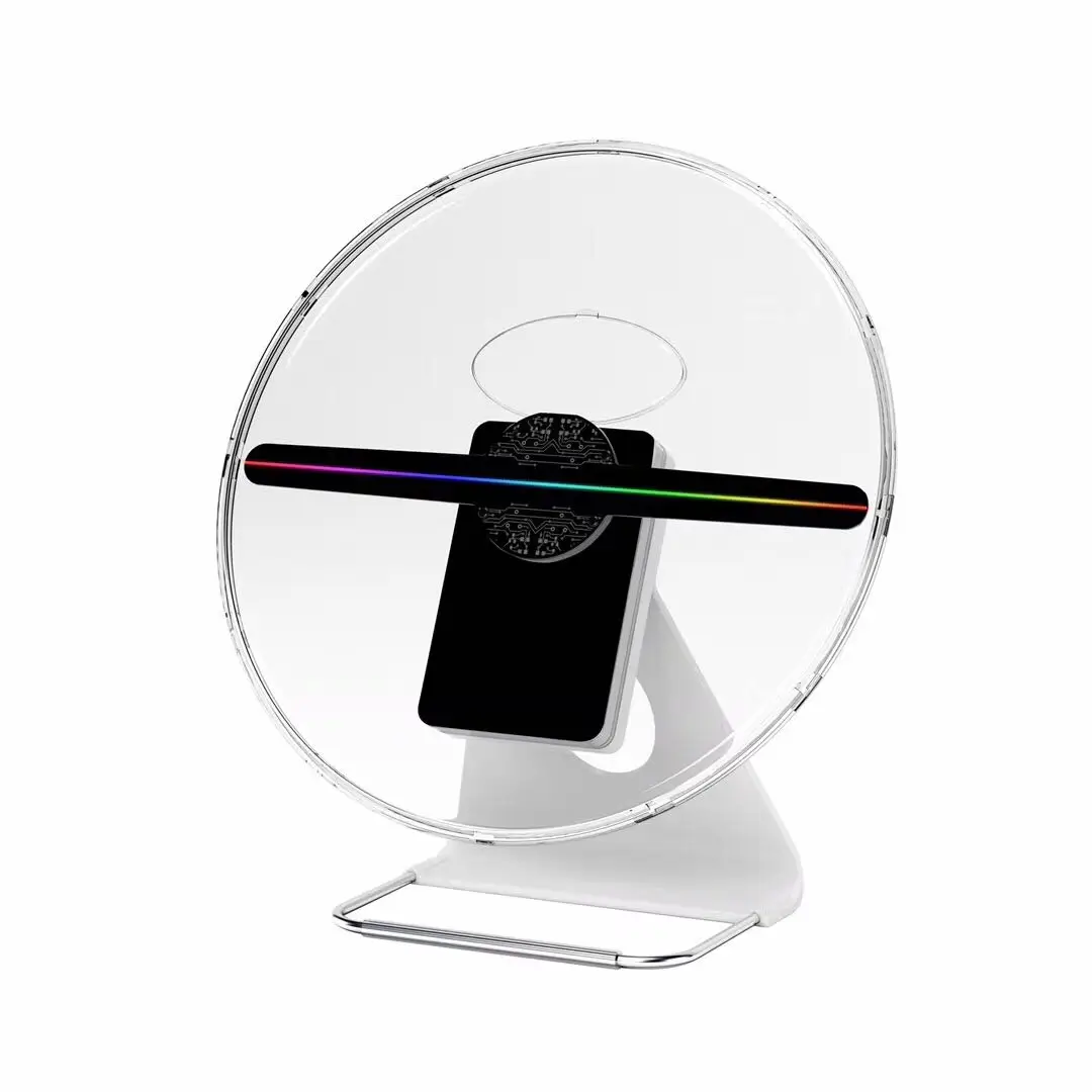 Hologram Advertising Holographische Led Holographic Advertisement Ce 3d Fan Display