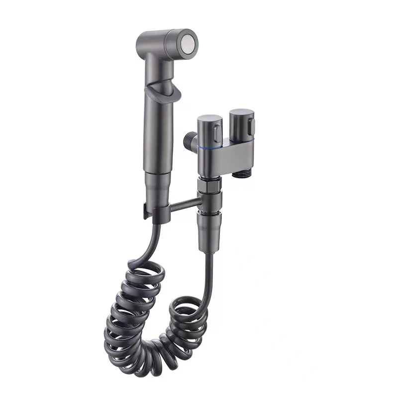 Toilet Companion Household One in Two Out Angle Valve Spray Gun Set
