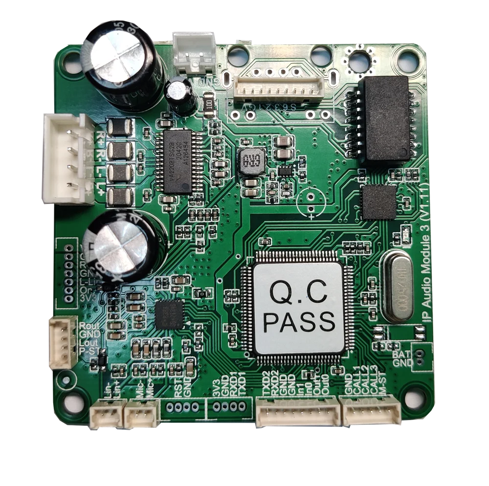 Sinrey SIP2403T цифрового вещания модуль домофон с 2*15 Вт усилитель мощности и 4