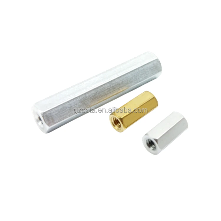 Partially Threaded Hex Female-Female Standoff Spacers for PC PCB Circuit Board Connect M2.5 M3 M4 M5 M6 M8 4# 6# 8# 10#