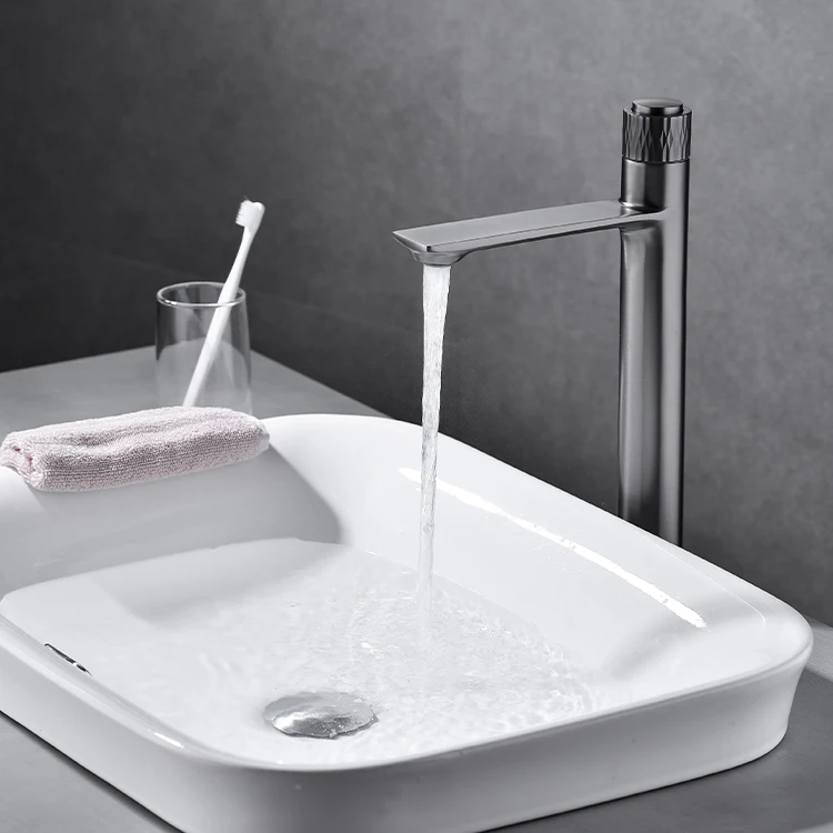 Wholesale High Basin Faucet Tall Bathroom Mixer Faucet Classical Basin Tap