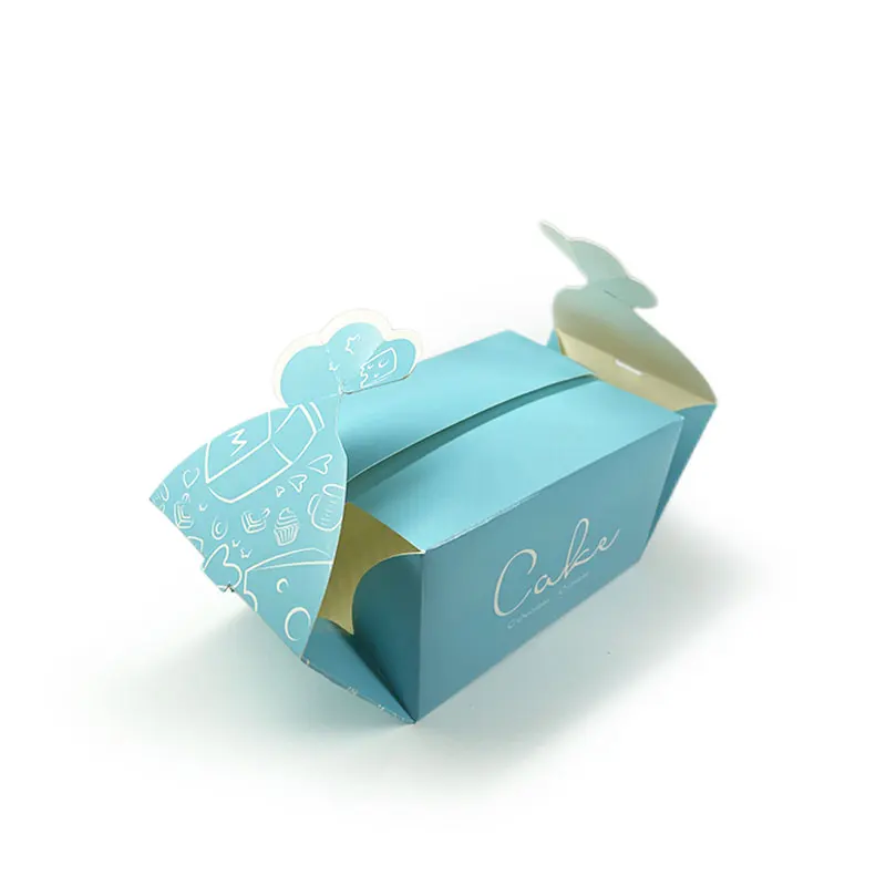 Zidan Paper Gift Giving Brown Bakery Cupcake Boxes Packaging Easy Estate Holiday Pastry Dessert Cookie Boxes with Window