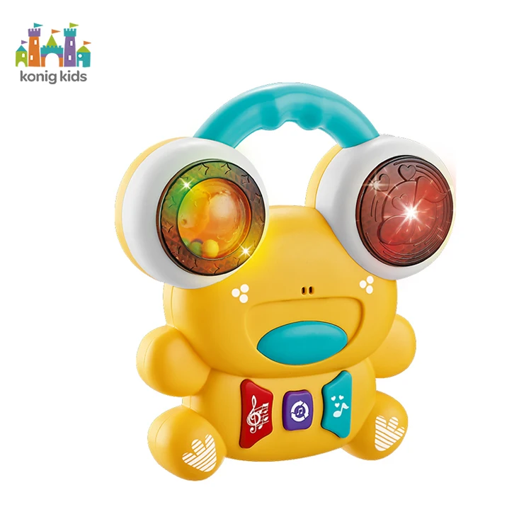 Konig KidsJuguetes Educativo Cute Frog With Sound and Lights Early Learning Musical Baby Toys Educational