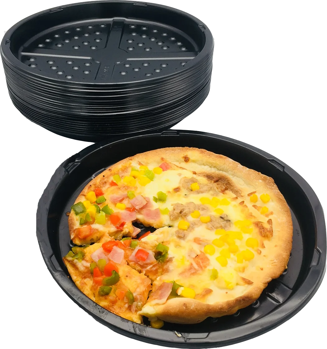 8 9 10 11 inch CPET Pizza Tray for Baking Plastic