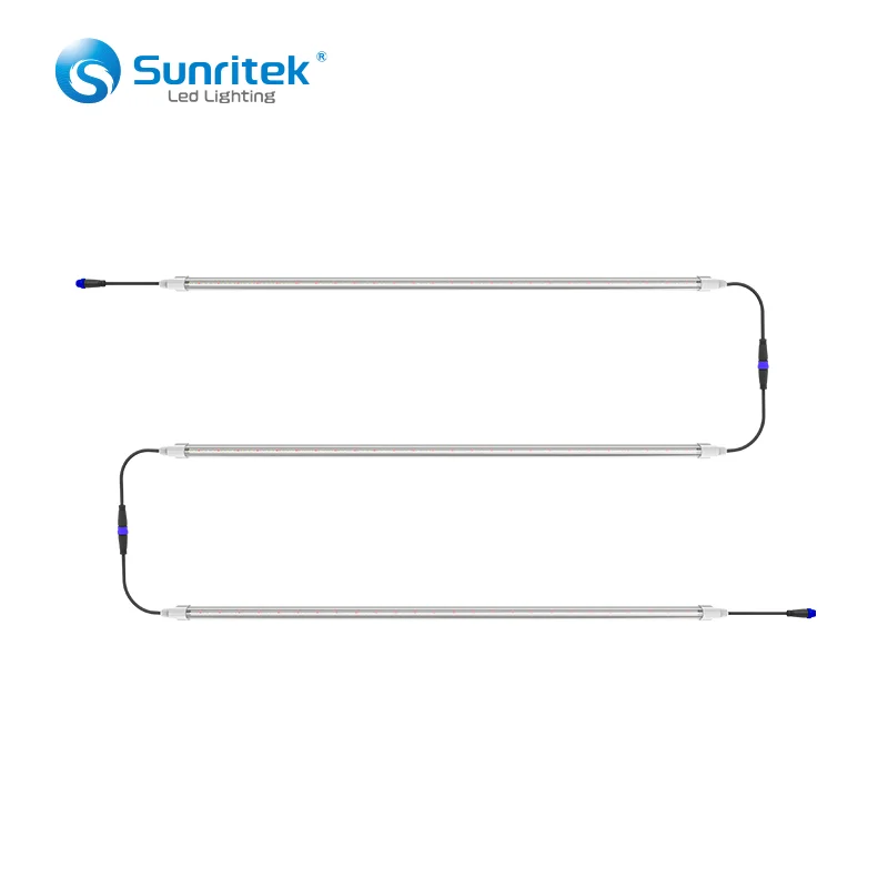 18W T8 vertical farming linear lamp IP65 waterproof clone led grow light tube for indoor veg