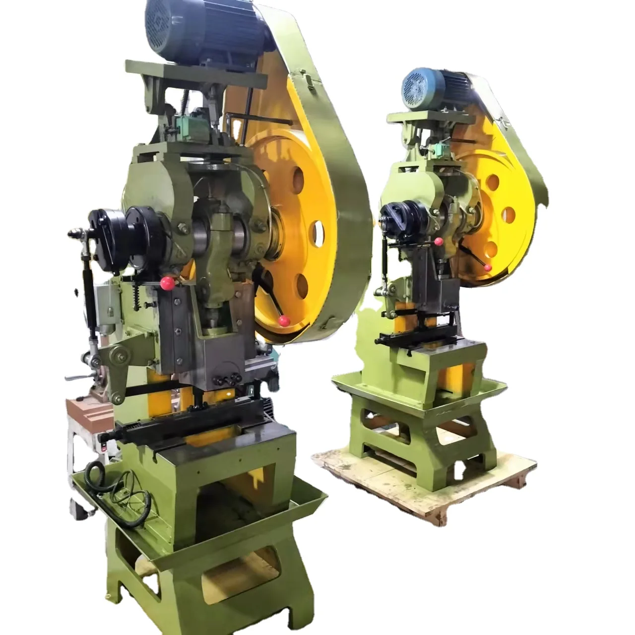 Automatic metal cowboy buckle I buckle jeans button surface punching machine button making machine for Denim thick fabric
