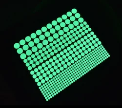 Непромокаемая Водонепроницаемая подзарядка-неограниченная светящаяся в темной точке/Фотолюминесцентная светящаяся наклейка для украшения