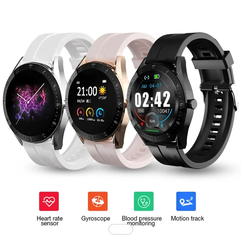 
K60 Smart Watch MTK2502 Full Touch Screen Smartwatch Heart Rate Sleep Monitor BT Smart Watch 
