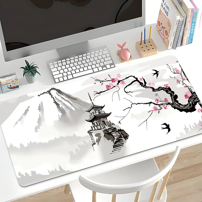 Wholesale 31.5 x 11.8inch/80cm*30cm Gaming Mouse Pad XL Desk Mat with 3mm Non-Slip Base Stitched Edge Mousepad Anime Mouse Pad