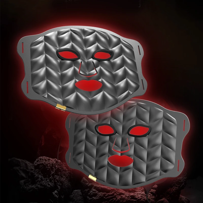 New Arrival  Private Label Led Mask Light Therapy Facial Led Silicone Facial Mask 7 Color Spa Facial Mask Led Skin Rejuvenation