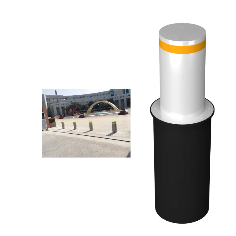 Electric Hydraulic Bollard, 219mm Diameter with Anti-Ram Raid for High-Security Traffic and Parking Management