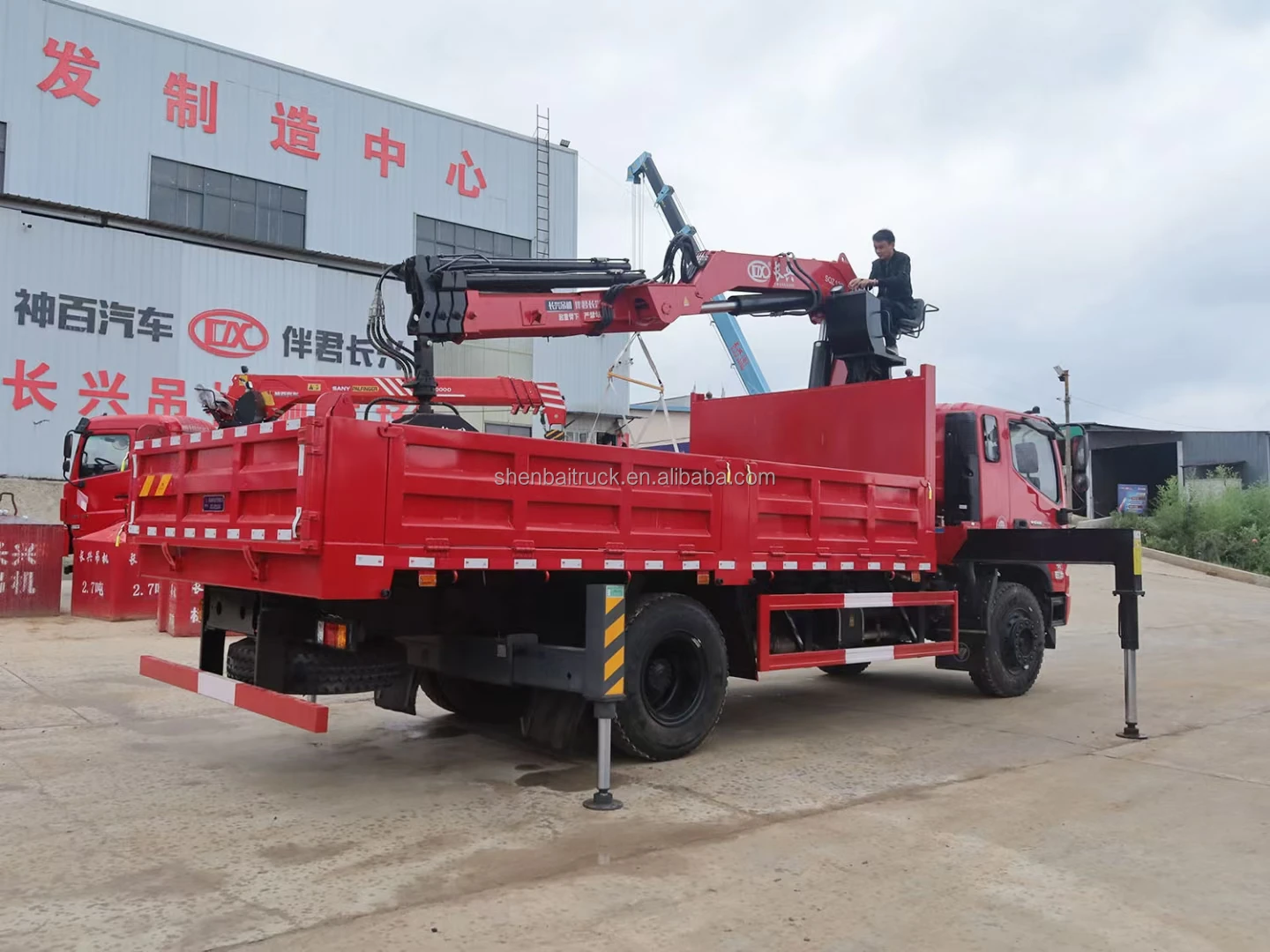 Китайский производитель завод оптовая продажа погрузка Foton 4x2 3 тонны 4 5 тонн складной грузовой кран автокран для продажи