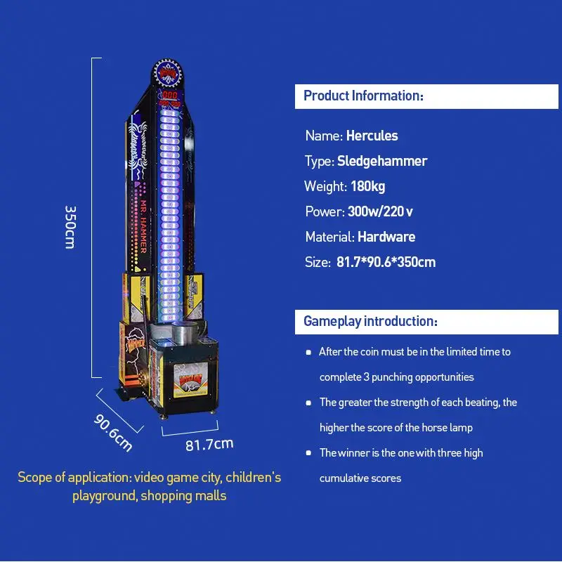 China New Amusement Electronic Boxing Arcade Game Coin Operated Punching Machine For Sale